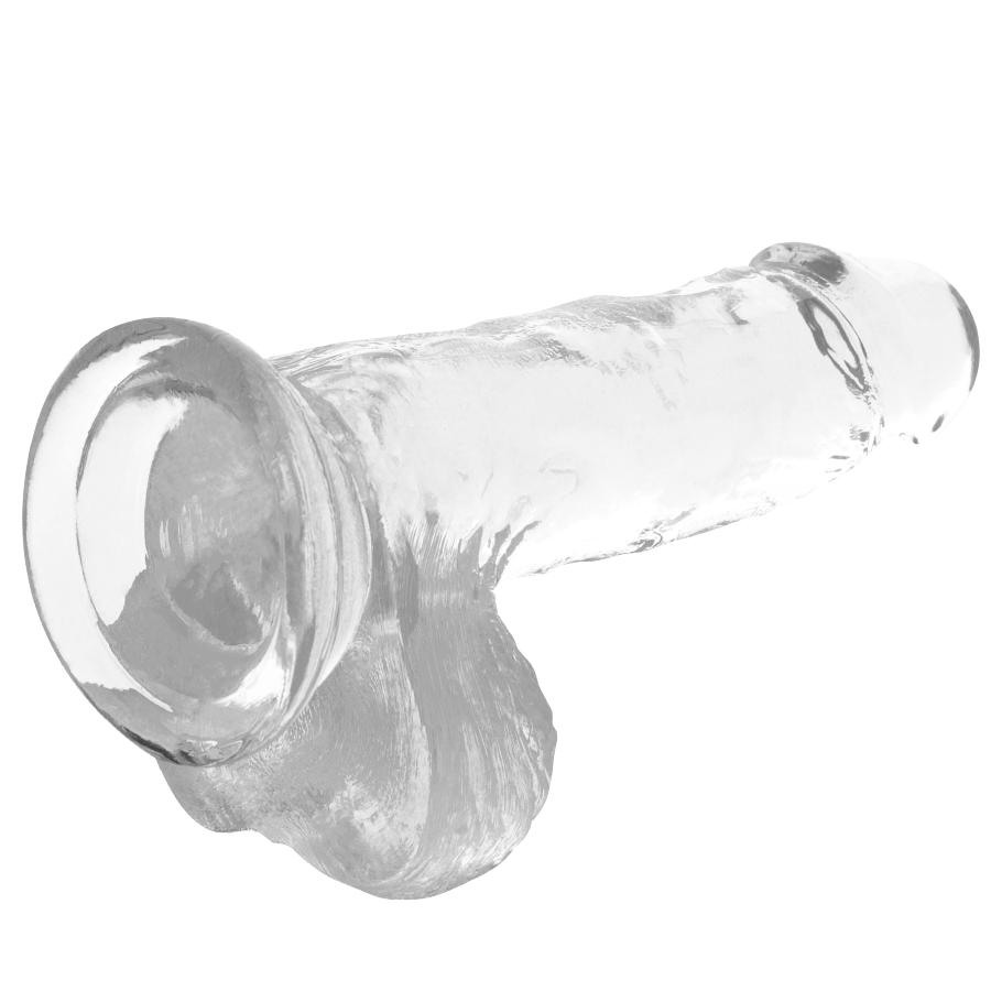 RADIO DE X - GODEMICHET RÉALISTE TRANSPARENT 15,5 CM -O- 3,5 CM