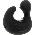BLACK&SILVER - RECHARGEABLE SILICONE STIMULATING DUCK THIMBLE DUCKYMANIA