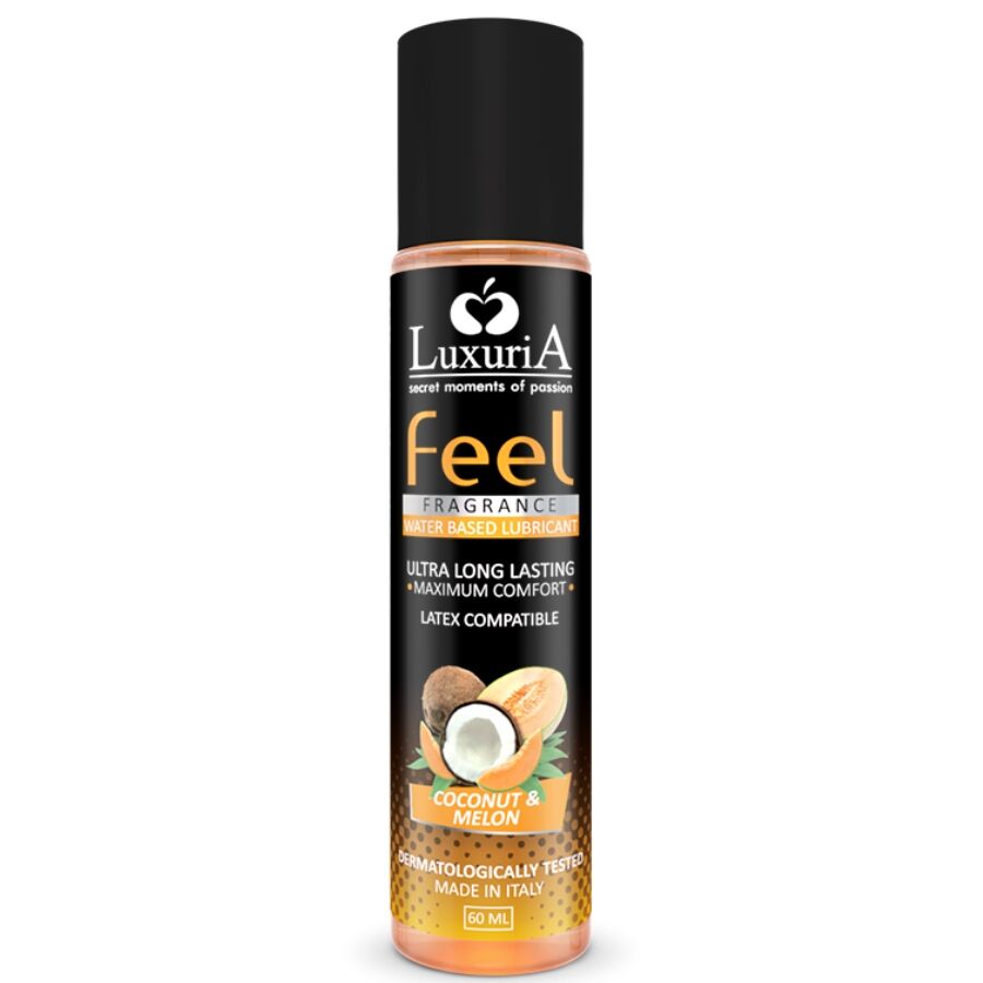 INTIMATELINE - LUXURIA FEEL LUBRIFIANT À BASE D'EAU COCO ET MELON 60 ML