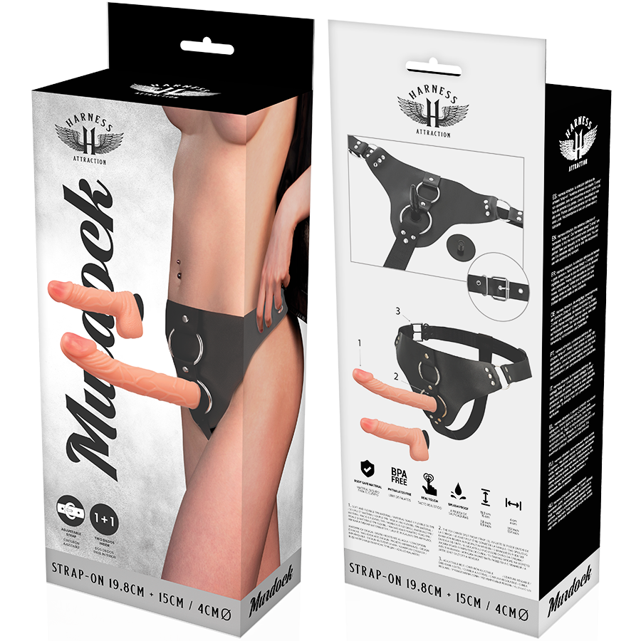 HARNESS ATTRACTION - MURDOCK HARNESS 19.8 + 15 CM -O- 4 CM