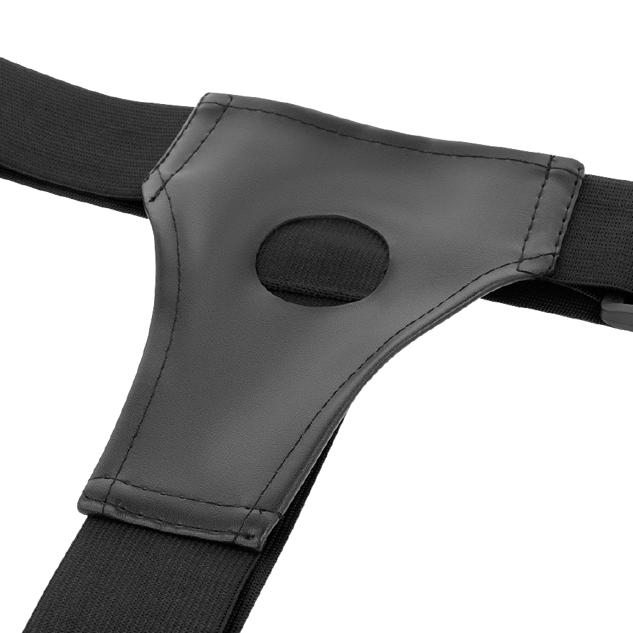 HARNESS ATTRACTION - HARNAIS OUVERT CADRES AVEC VIBREUR 15 CM -OU- 5 CM