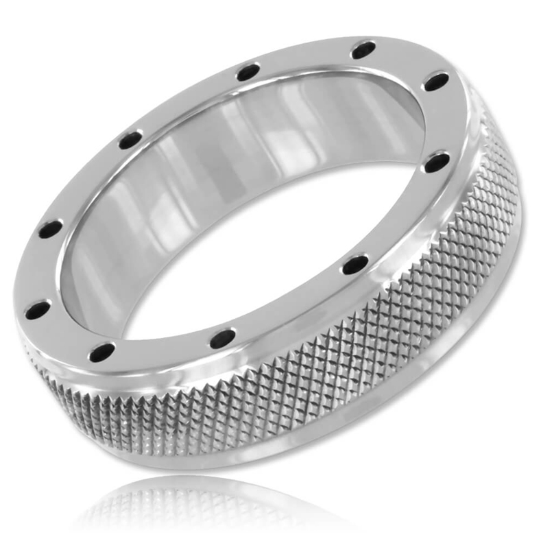 METAL HARD - METAL RING FOR PENIS AND TESTICLES 50 MM