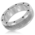 METAL HARD - METAL RING FOR PENIS AND TESTICLES 55 MM