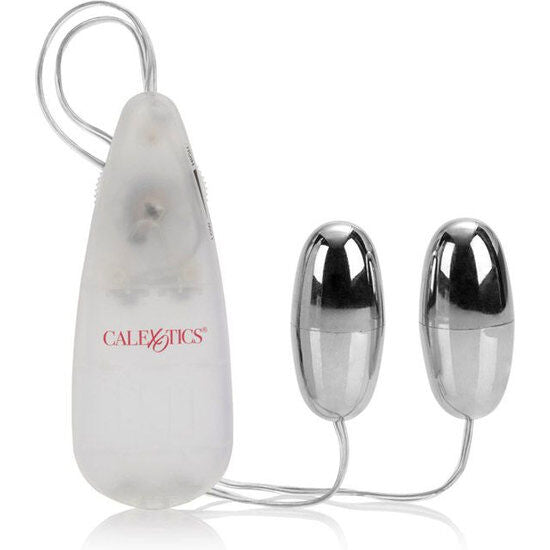 CALEXOTICS - BALLES VIBRANTES ARGENTÉES DUO