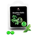 SECRETPLAY - BILLES BRÉSILIENNES MENTHE SET 2 BILLES
