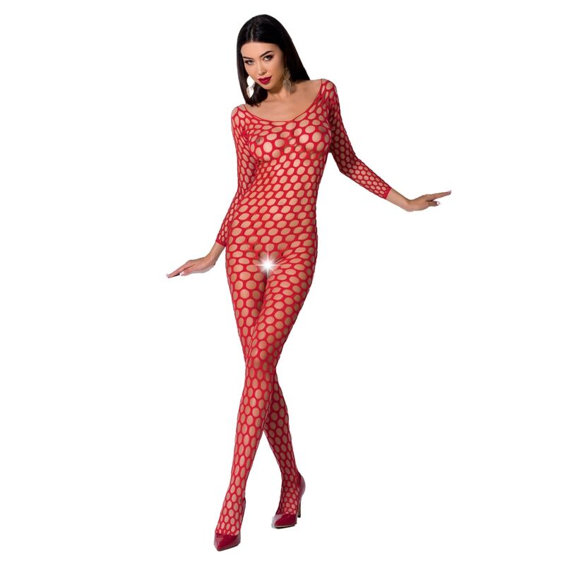PASSION - FEMME BODYSTRING BS077 TAILLE UNIQUE ROUGE