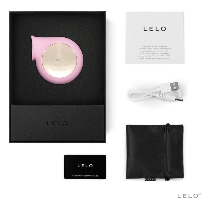 LELO - STIMULATEUR CLITORIDIEN À ONDES SONIQUES SILA ROSE