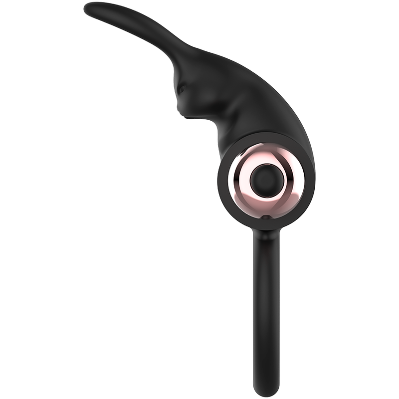 COQUETTE CHIC DESIRE - ANNEAU PÉNIS VIBRANT NOIR / OR