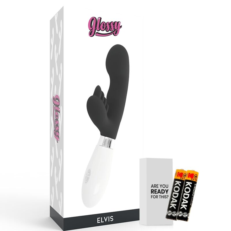 GLOSSY - BLACK ELVIS RABBIT