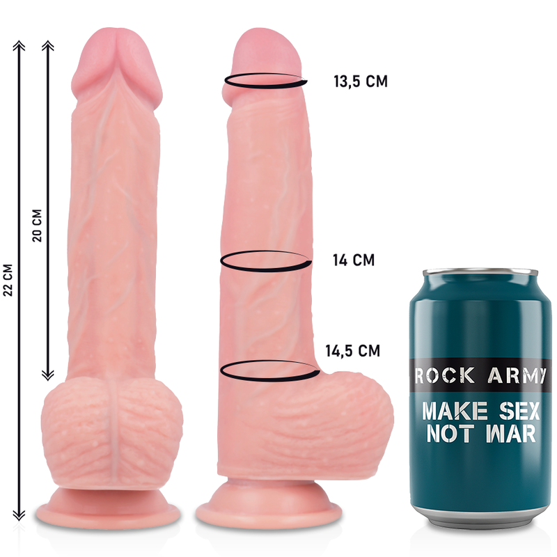 ROCKARMY - FAUX FAUCON ROTATIF ET VIBRANT 22 CM -O- 4.6 CM