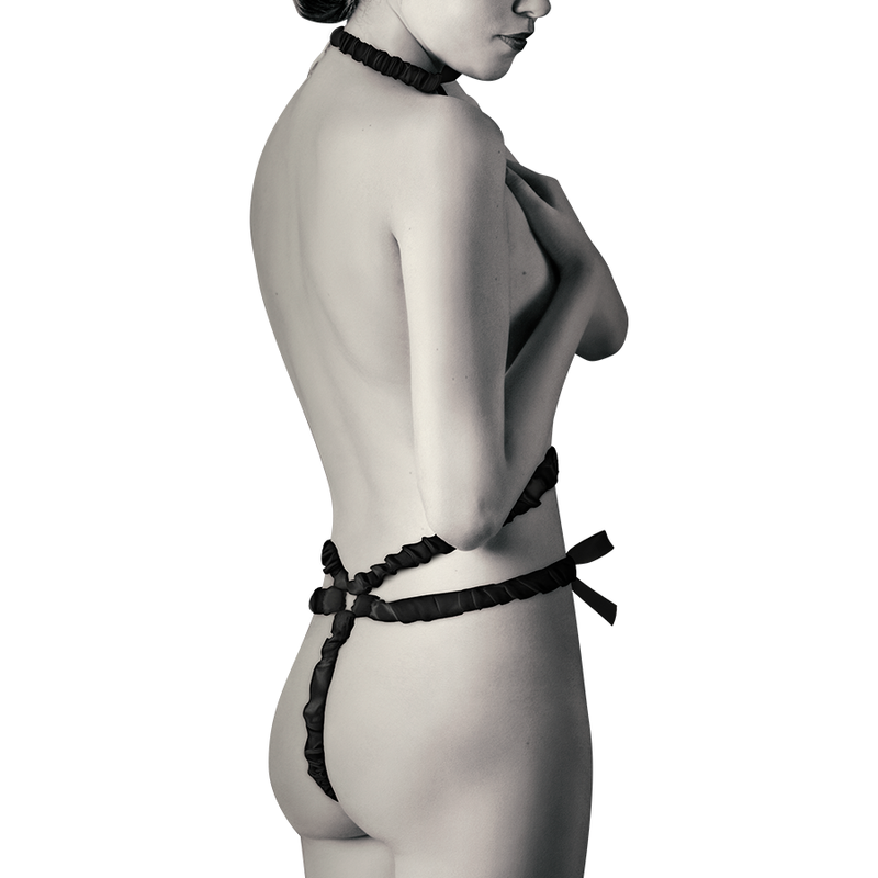 COQUETTE CHIC DESIRE - ENSEMBLE DE LINGERIE AVEC CACHE-TÉTONS DE LUXE