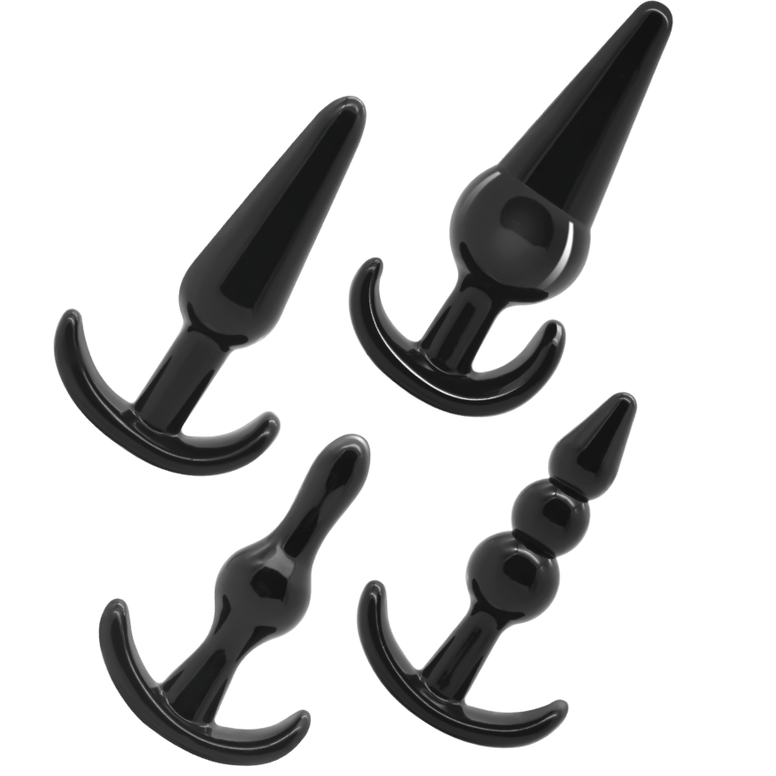 ADDICTED TOYS - SET DE 4 PLUGS ANaux