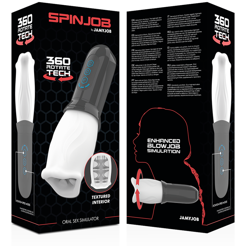 JAMYJOB - MASTURBATOR SPINJOB WITH ROTATION