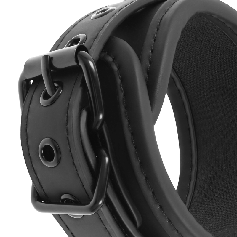 FETISH SUBMISSIVE - SET OF HAND AND ANKLE CUFFS WITH NEOPRENE LINING
