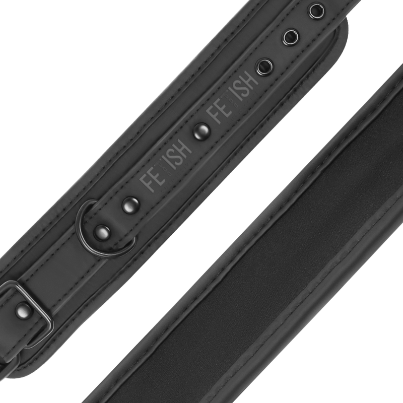 FETISH SUBMISSIVE - SET OF HAND AND ANKLE CUFFS WITH NEOPRENE LINING
