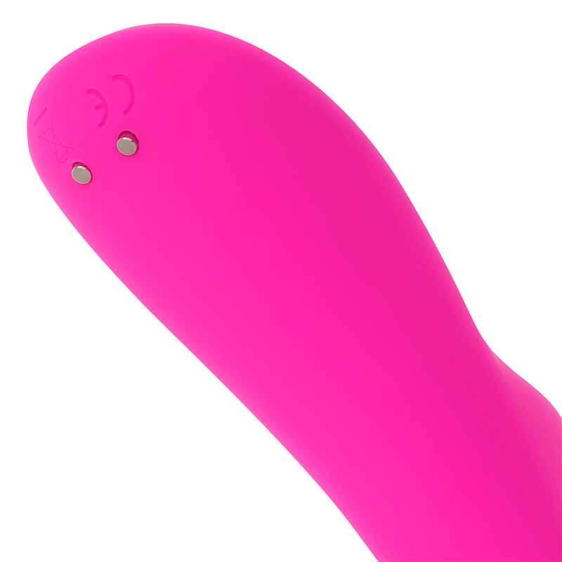 OHMAMA - VIBREUR RECHARGE MAGNÉTIQUE 10 VITESSES 21 CM