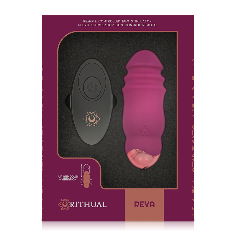 RITUAL - REVA EGG REMOTE CONTROL UP&DOWN SYSTEM + VIBRATION