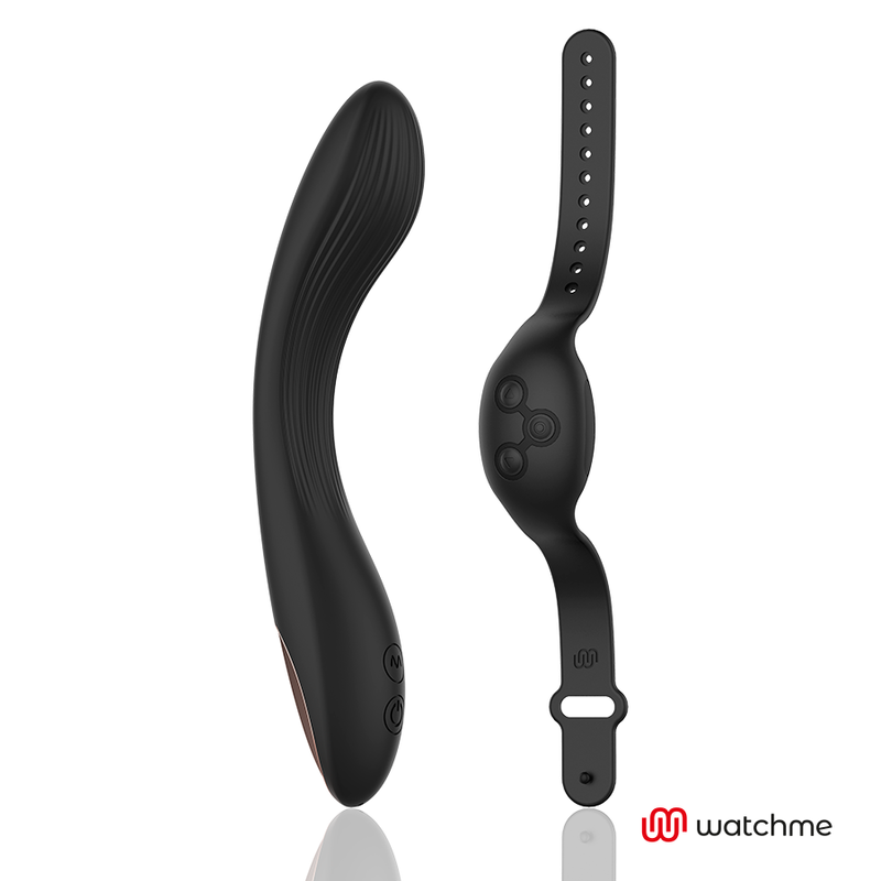 ANNE'S DESIRE - CONTRÔLE COURBÉ À DISTANCE TECHNOLOGIE WATCHME NOIR