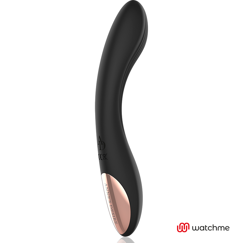 ANNE'S DESIRE - CONTRÔLE COURBÉ À DISTANCE TECHNOLOGIE WATCHME NOIR