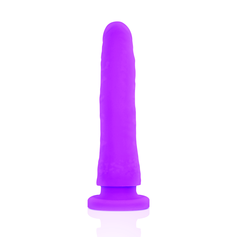 DELTA CLUB - JOUETS HARNAIS + DILDO LILA SILICONE MÉDICAL 17 CM -OU- 3 CM
