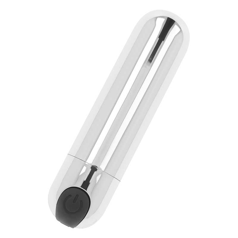 OHMAMA - BALLE VIBRANTE ARGENTÉE 8 CM