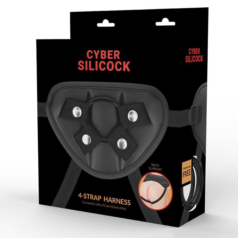 CYBER SILICOCK - SILICONE 3-RING HARNESS
