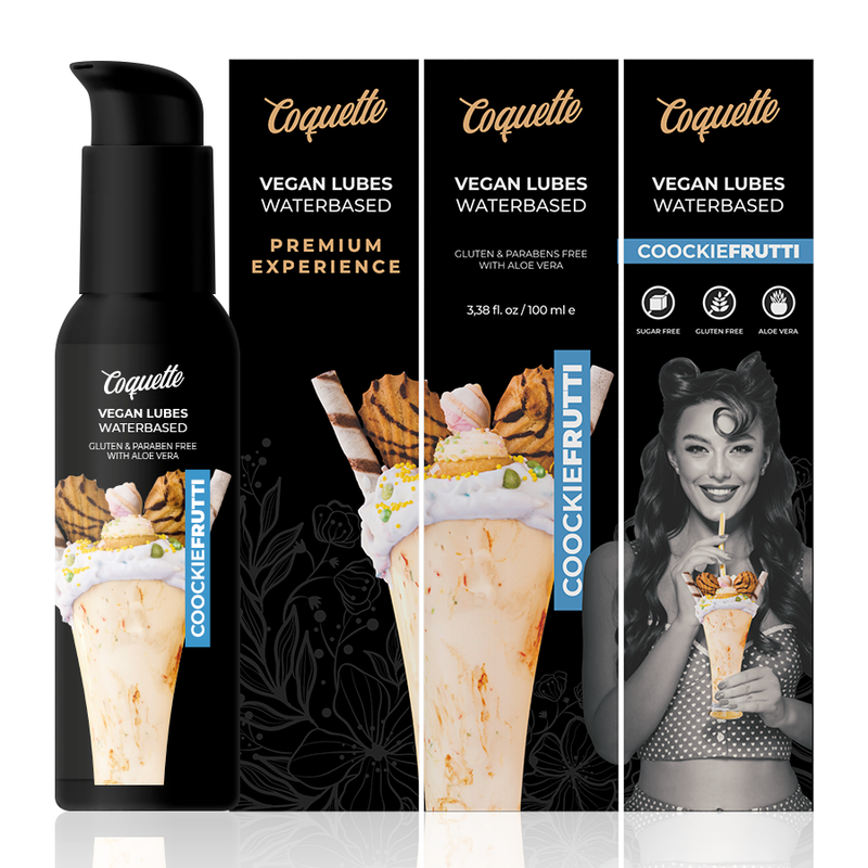 COQUETTE CHIC DESIRE - LUBRIFIANT VÉGÉTALIEN PREMIUM COOKIEFRUTTI 100ML