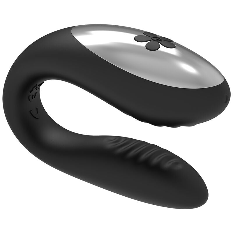BRILLY GLAM - WE LOVE VIBROMASSEUR POUR COUPLES TÉLÉCOMMANDE NOIR