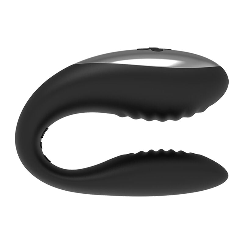 BRILLY GLAM - WE LOVE VIBROMASSEUR POUR COUPLES TÉLÉCOMMANDE NOIR