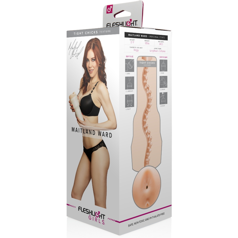 FLESHLIGHT GIRLS - MAITLAND WARD ANUS TEXTURE CHATS SERRÉES
