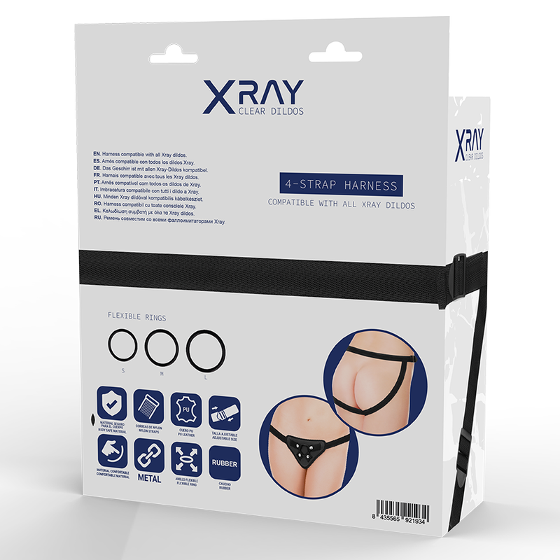 X-RAY - HARNESS COMPATIBLE WITH SILICONE RINGS