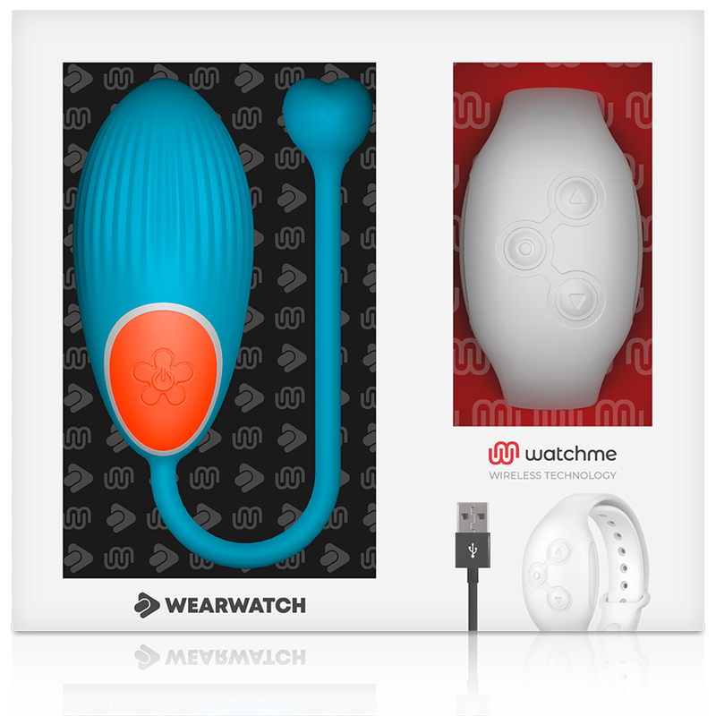 WEARWATCH - ŒUF TÉLÉCOMMANDE TECHNOLOGY WATCHME BLEU / NEIGE
