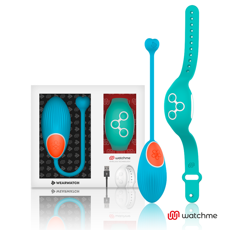 WEARWATCH - ŒUF TÉLÉCOMMANDE TECHNOLOGY WATCHME BLEU / AIGUE-MARINE