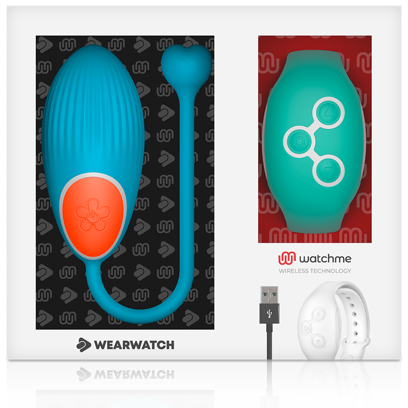 WEARWATCH - ŒUF TÉLÉCOMMANDE TECHNOLOGY WATCHME BLEU / AIGUE-MARINE