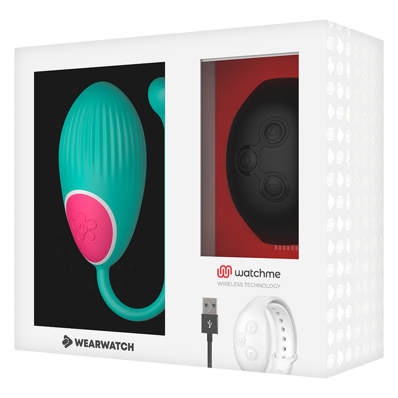 WEARWATCH - ŒUF TÉLÉCOMMANDE TECHNOLOGY WATCHME AIGUE MARINE / JAIS