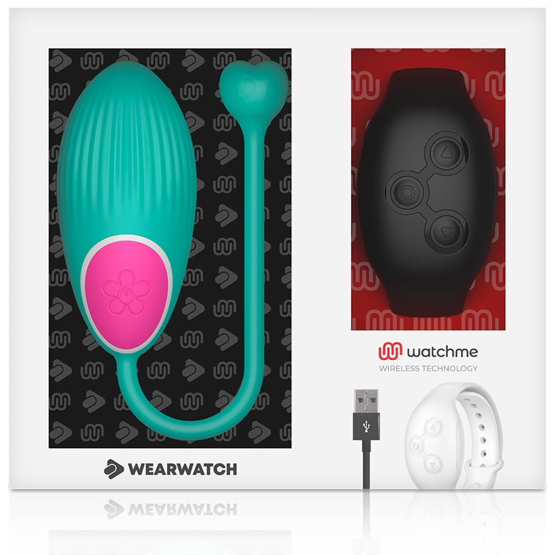 WEARWATCH - ŒUF TÉLÉCOMMANDE TECHNOLOGY WATCHME AIGUE MARINE / JAIS