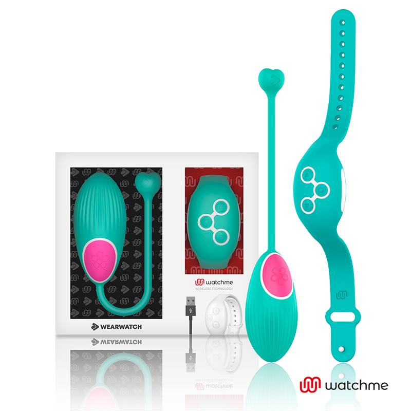 WEARWATCH - ŒUF TÉLÉCOMMANDE TECHNOLOGY WATCHME AIGUE MARINE