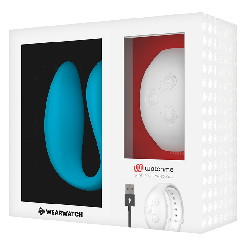 WEARWATCH - VIBRATEUR DOUBLE TECHNOLOGIE WATCHME INDIGO/NEIGE